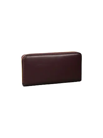CALVIN KLEIN | Portefeuille CK PULLER Large | dunkelrot
